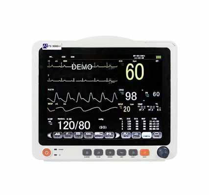 Показатели жизненно важных функций оборудования больницы контроля Ecg терпеливого монитора параметра 12 дюймов Multi