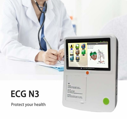 3 6 12 Channel ECG Monitor Medical Equipment Rainbow Portable For Hospital