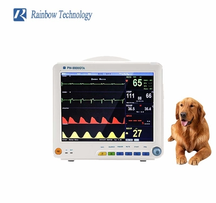 6 параметров 12. 1&quot; монитор TFT ветеринарный терпеливый для контроля котов собак