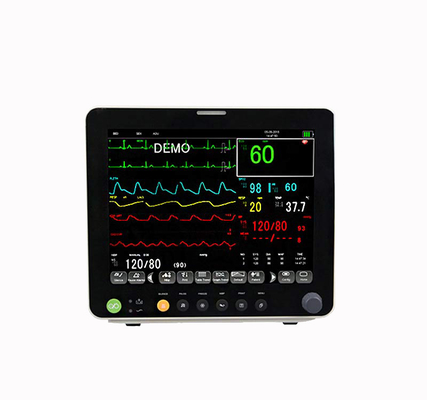 Монитор монитора ICU параметра RESP ECG NIBP 6 терпеливый сердечный 12,1 дюйма