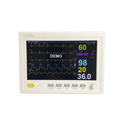 RESP Multi Parameter Patient Monitor с кронштейном 10.1 дюймовый дисплейный монитор для больничной кровати