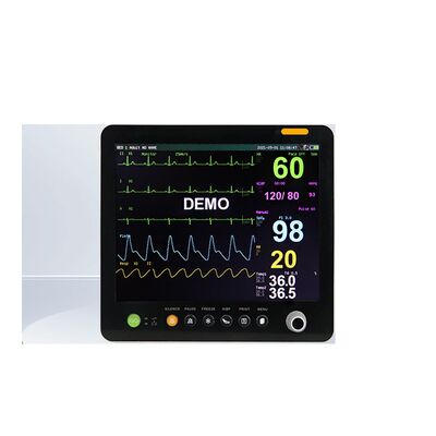 12.1 дюймовый дисплей Multi Parameter Patient Monitor с 6 параметрами и опциональным сенсорным экраном