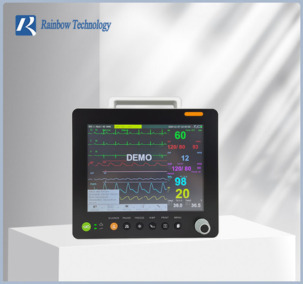 Монитор Multi параметра показателя жизненно важных функций ICU терпеливый затыкает внутри приборы больницы