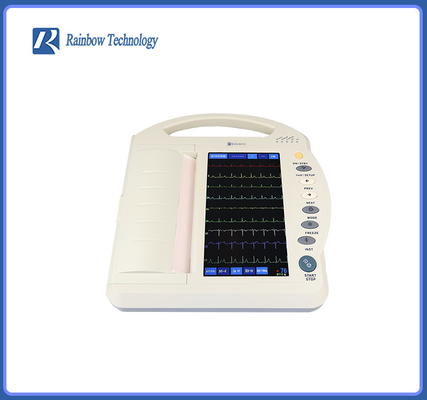 Многократной цепи LCD машины 10 дюймов режимы медицинской ECG красочной работая для пациентов