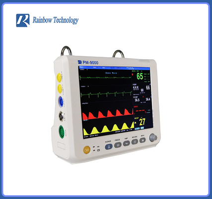 Класс аппаратуры больницы монитора 8 показателей жизненно важных функций параметра дюйма Multi II