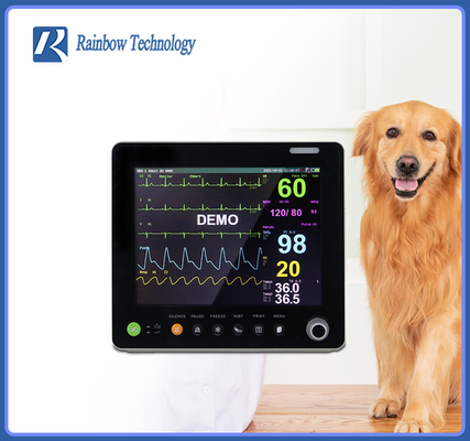 Оборудование клиники ветеринара экрана касания монитора Мульти-параметра 12,1 дюймов ветеринарное