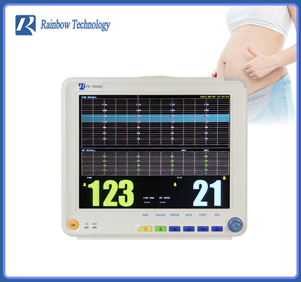 Монитор машины Cardiotocography Ctg беременных женщин больницы материнский фетальный