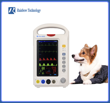 Монитор Multiparameter высокой точности ветеринарный с передачей данных USB для безопасности