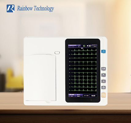 12 прибор канала профессиональный EKG экрана касания 3 машины Ecg руководств для больницы