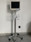 Алюминиевая сплав передвижная больничная больничная мониторная тележка с корзиной