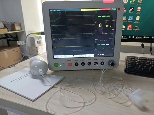 12.1 дюймовый стандарт 6 параметров ICU/Bedside Patient Monitor с ETCO2