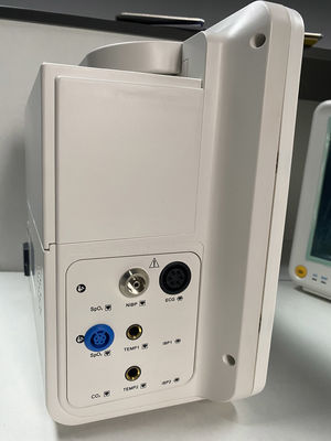 Легкий 3,9 кг мультипараметрический пациентский монитор с 12,1 дюймовым цветовым TFT-дисплеем и опцией для установки на троллейбусе / стенке