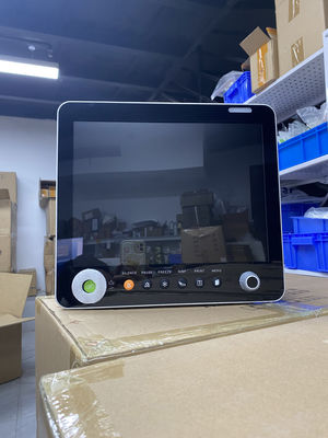 Портативный многопараметрический монитор пациента с гарантией 1 год, 100-240В~ 50/60Гц и опциональными функциями: регистратор/сенсорный экран/2 ИАД/Etco2