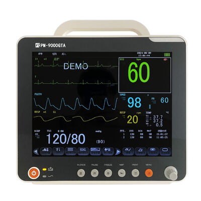 Portable Multi-Parameter Patient Monitor with 12.1-inch Screen for Vital Signs Monitoring