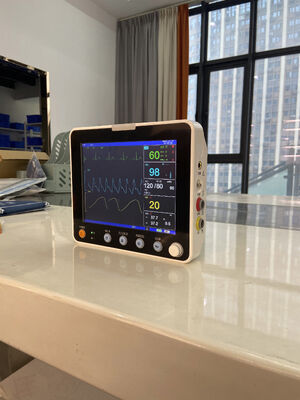 8-дюймовый цветной ЖК-дисплей, 6 параметров, монитор пациента для оказания первой помощи в больнице